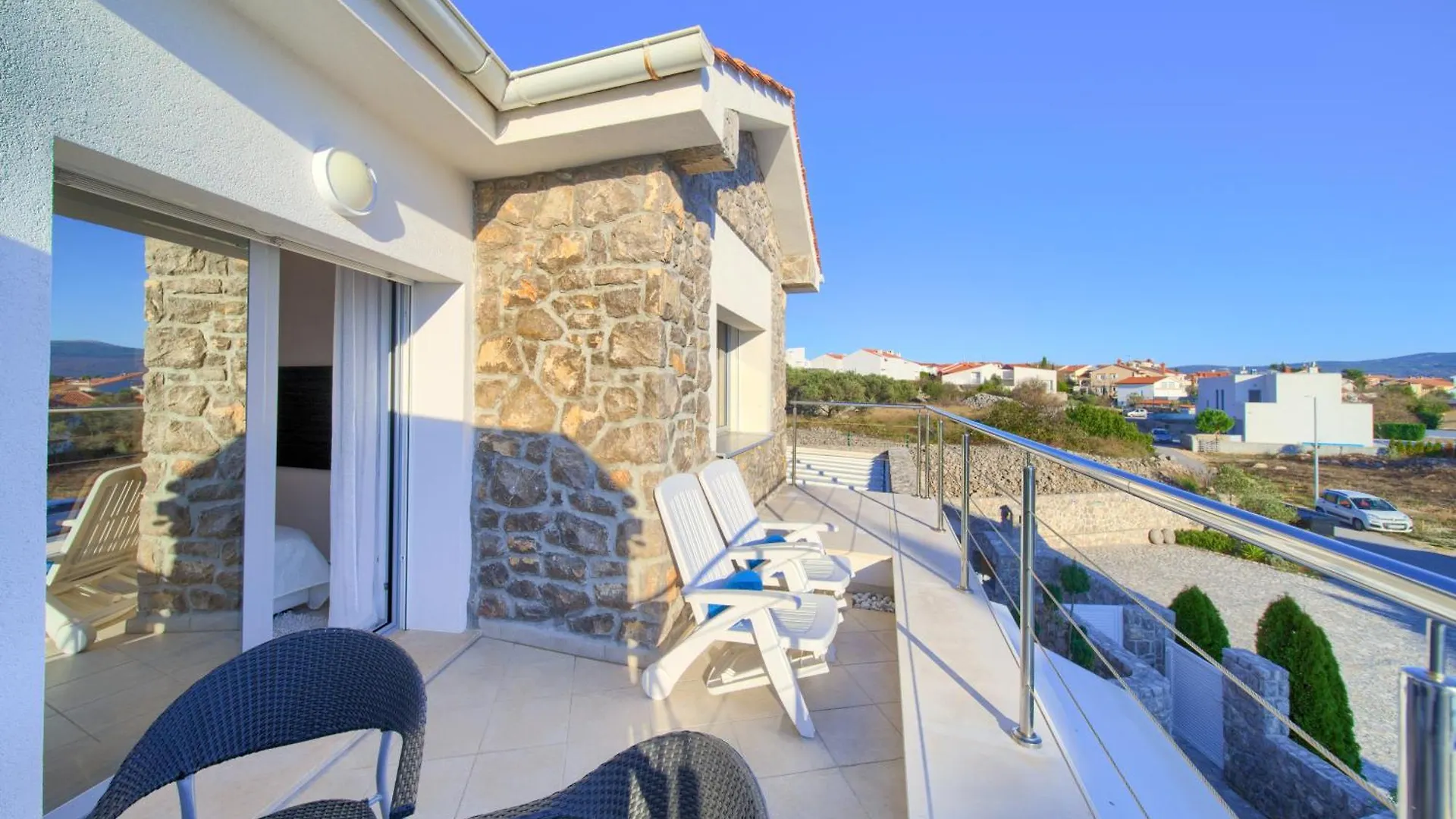 Villa Miracle 1 With Heated Pool Krk Town 0*,  Croatia